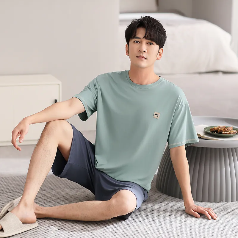 GOSO Pajama Set Men's Turquoise-6
