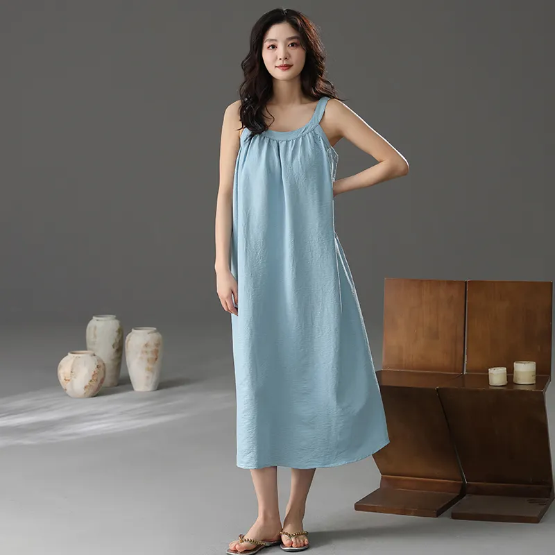 GOSO Nightgown Women's Sky Blue-7