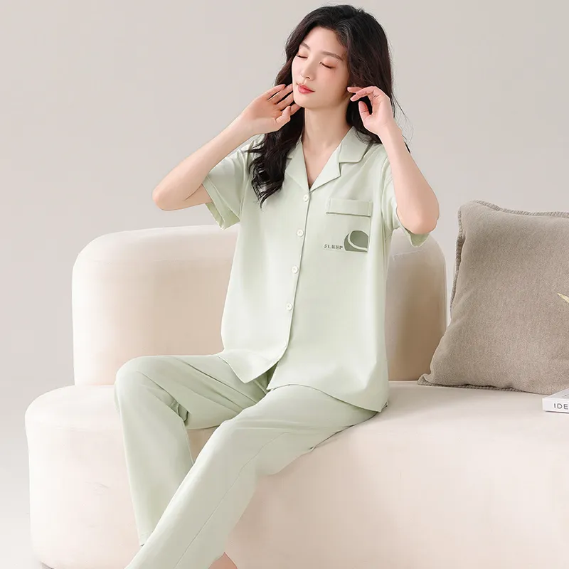 GOSO Pajama Set Women's Turquoise-3