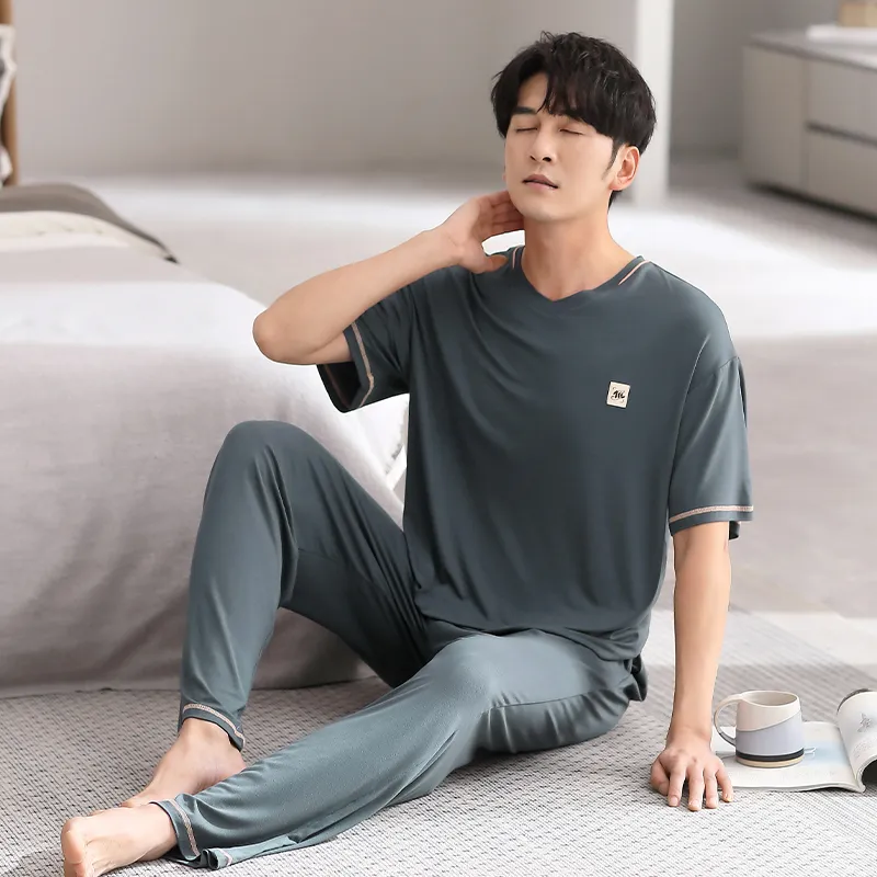 GOSO Pajama Set Men's Peacock Green-5
