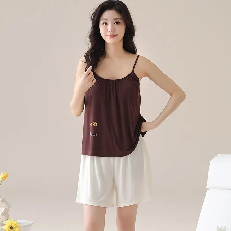 GOSO Pajama Set Women's Little Bean Color-2