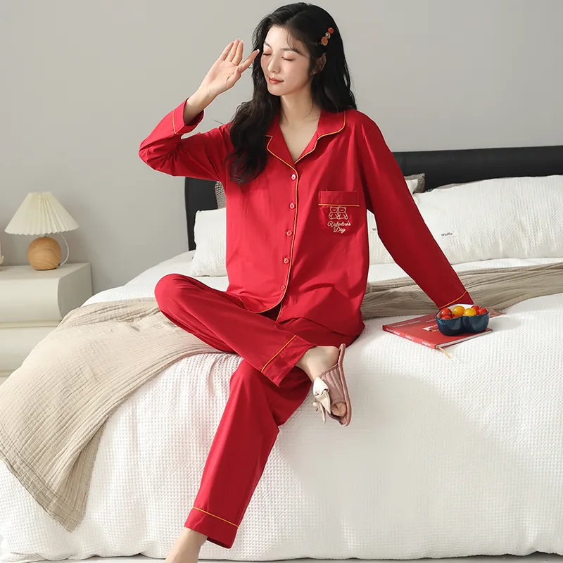 GOSO Pajama Set Women's Scarlet-1
