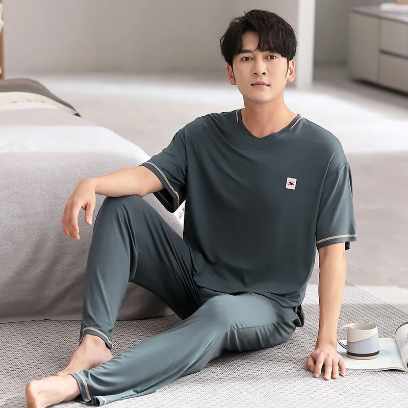 GOSO Pajama Set Men's Peacock Green-7