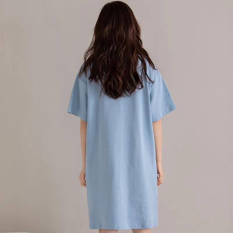 GOSO Nightgown Women's Sky Blue-7