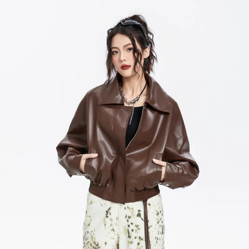 OVERPROTECTION Leather Jacket Unisex-8