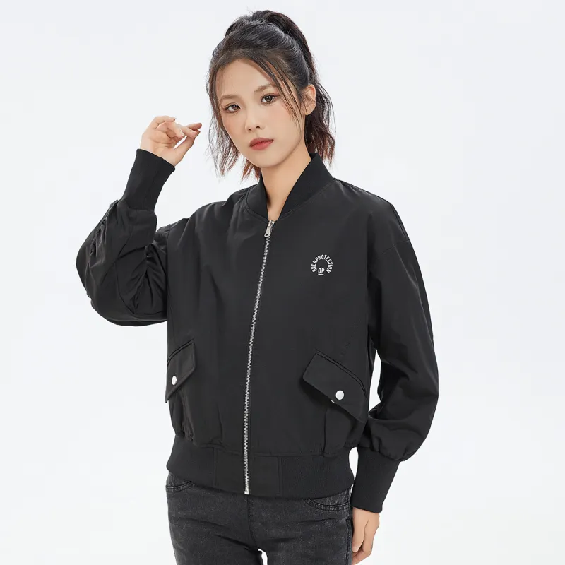 OVERPROTECTION Baseball Jacket Unisex-3