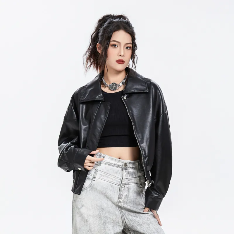 OVERPROTECTION Leather Jacket Unisex-3