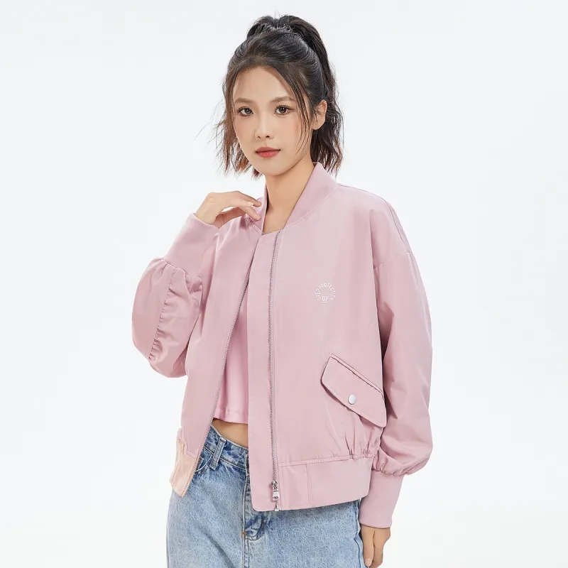 OVERPROTECTION Baseball Jacket Unisex-8