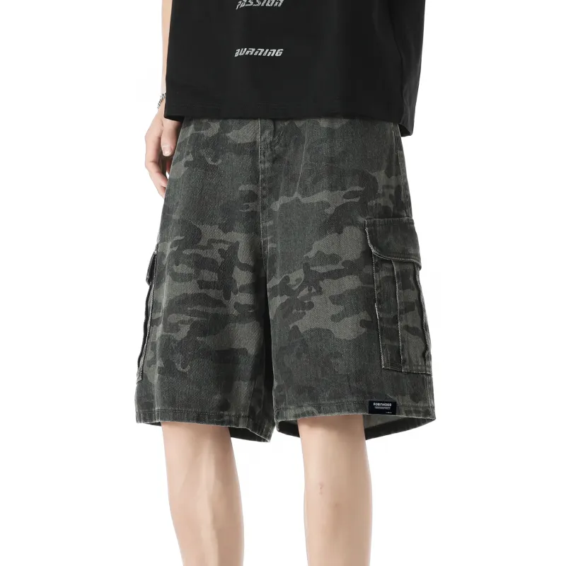 ROBINHOOD Casual Shorts Unisex Camouflage-2