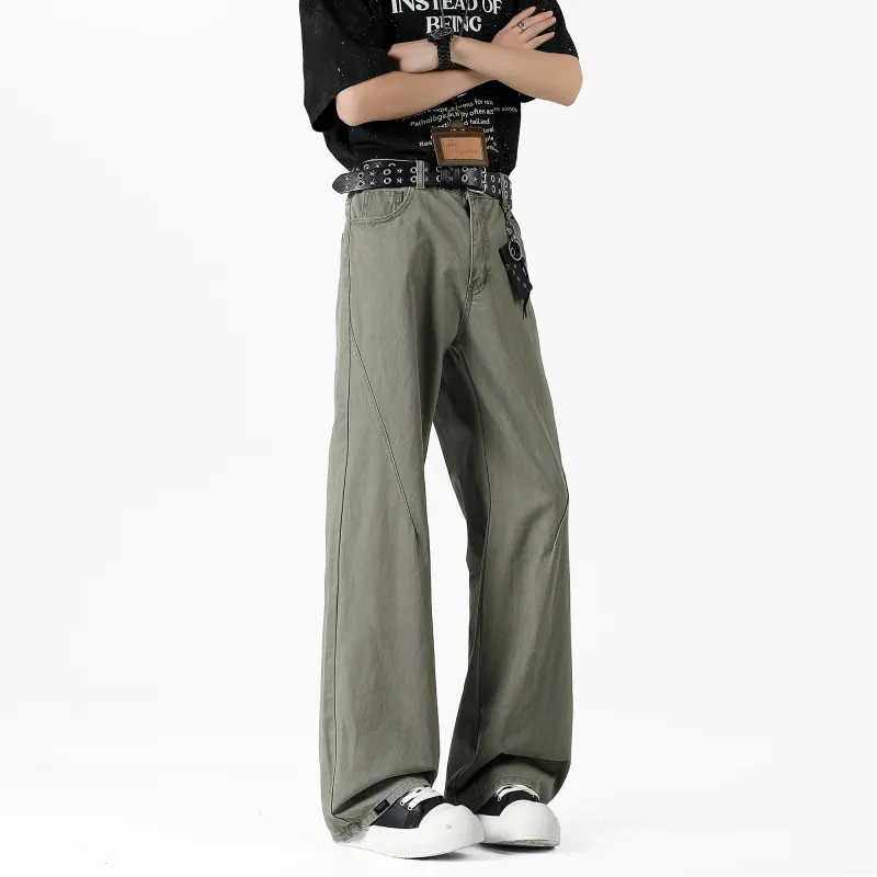 ROBINHOOD Jeans Unisex Army Green-1