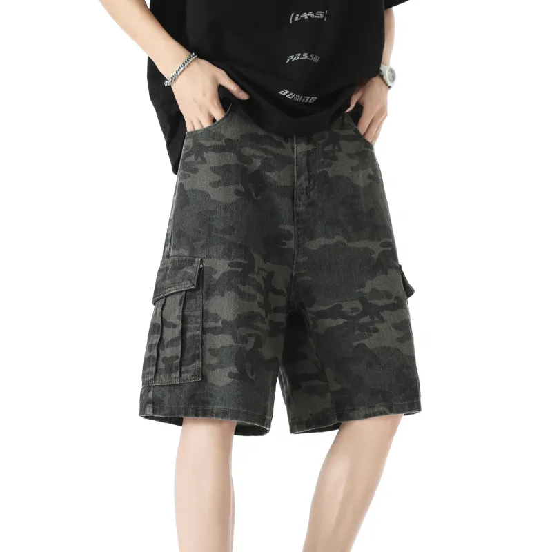 ROBINHOOD Casual Shorts Unisex Camouflage-3