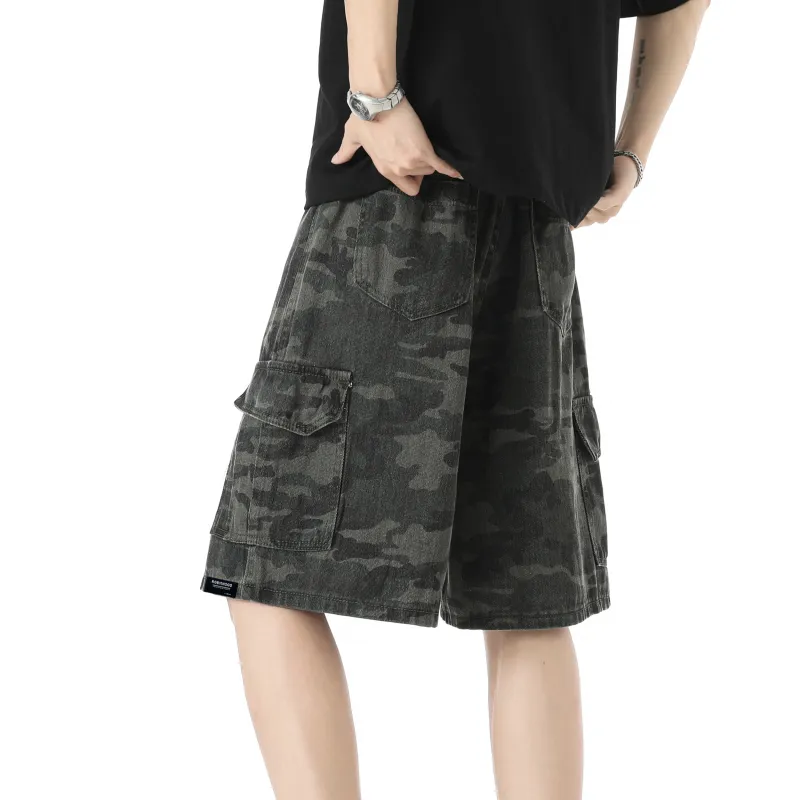 ROBINHOOD Casual Shorts Unisex Camouflage-1