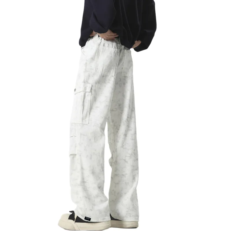 ROBINHOOD Cargo Pants Unisex Dirty White-1