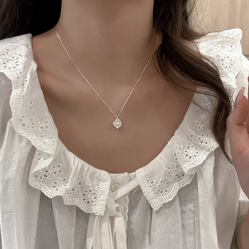 Silver S925 Silver Pearl Women's Silver-6