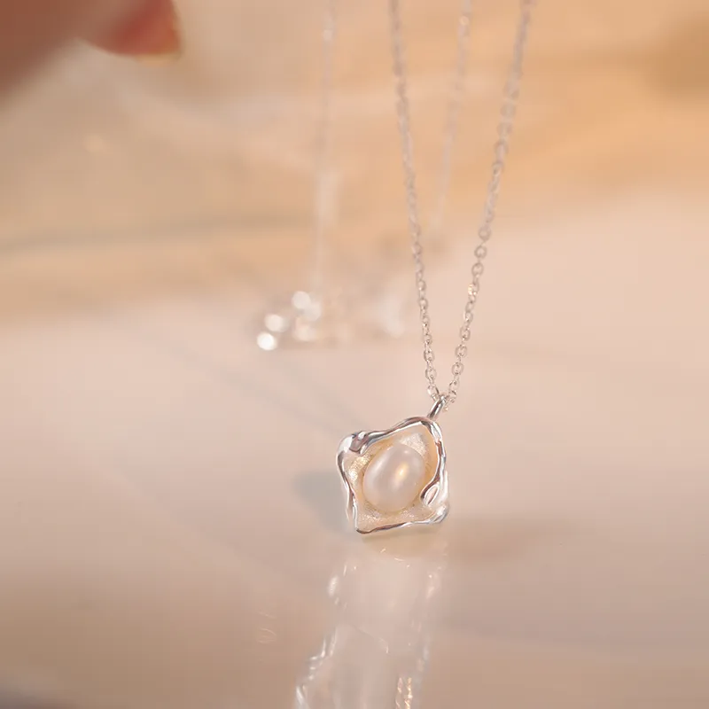 Silver S925 Silver Pearl Women's Silver-2