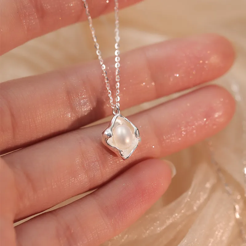 Silver S925 Silver Pearl Women's Silver-1