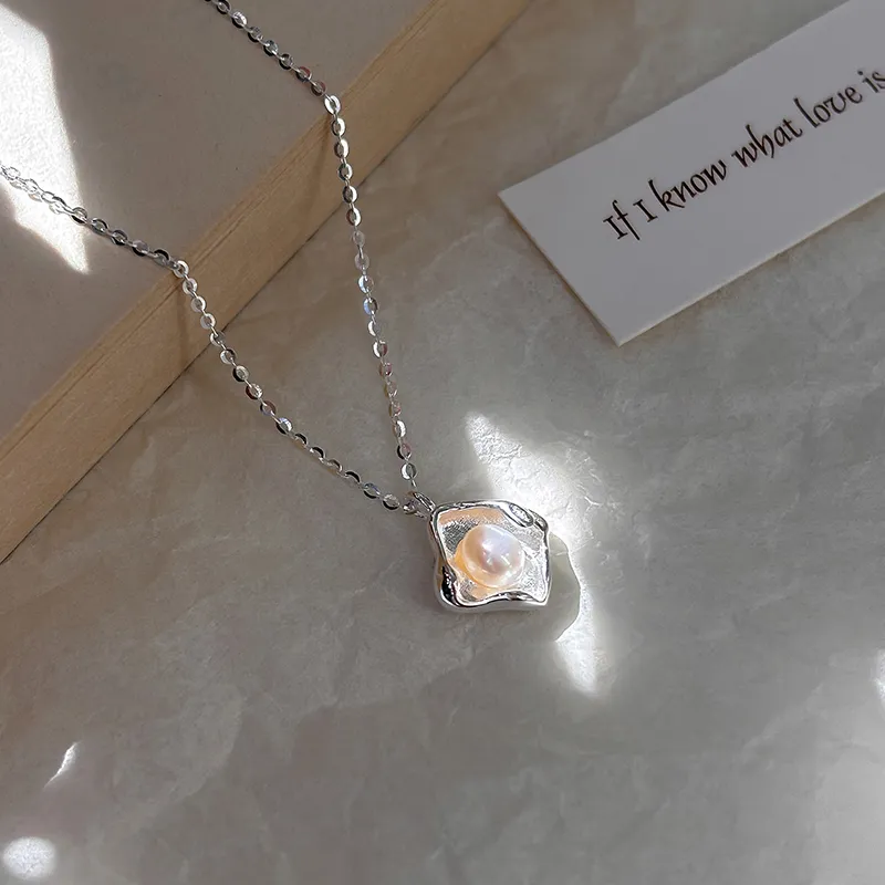 Silver S925 Silver Pearl Women's Silver-3