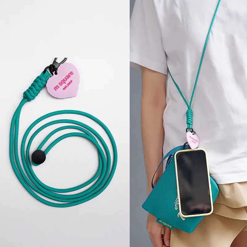 M Square Polyester Bag Strap Unisex Screaming Green/Emo Purple/Zen Brown/Flatulence Purple-3