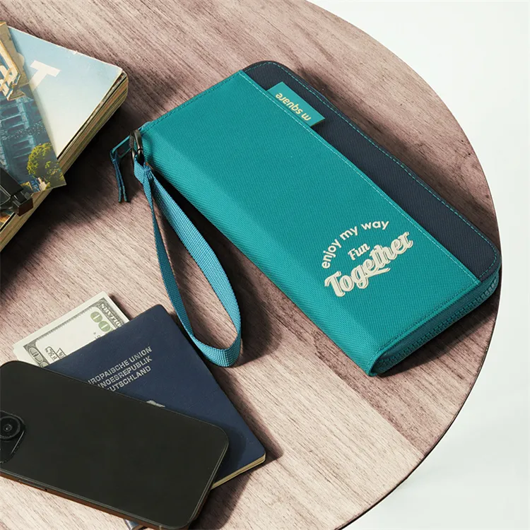M Square Polyester Passport Holder Regular Unisex Multicolor-18