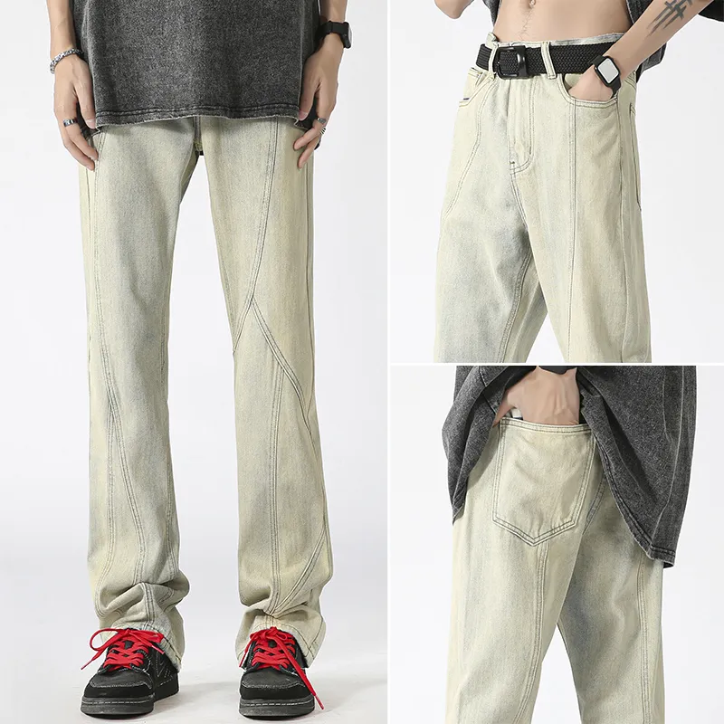 Teddy Bear Collection Jeans Unisex Yellow Mud-6