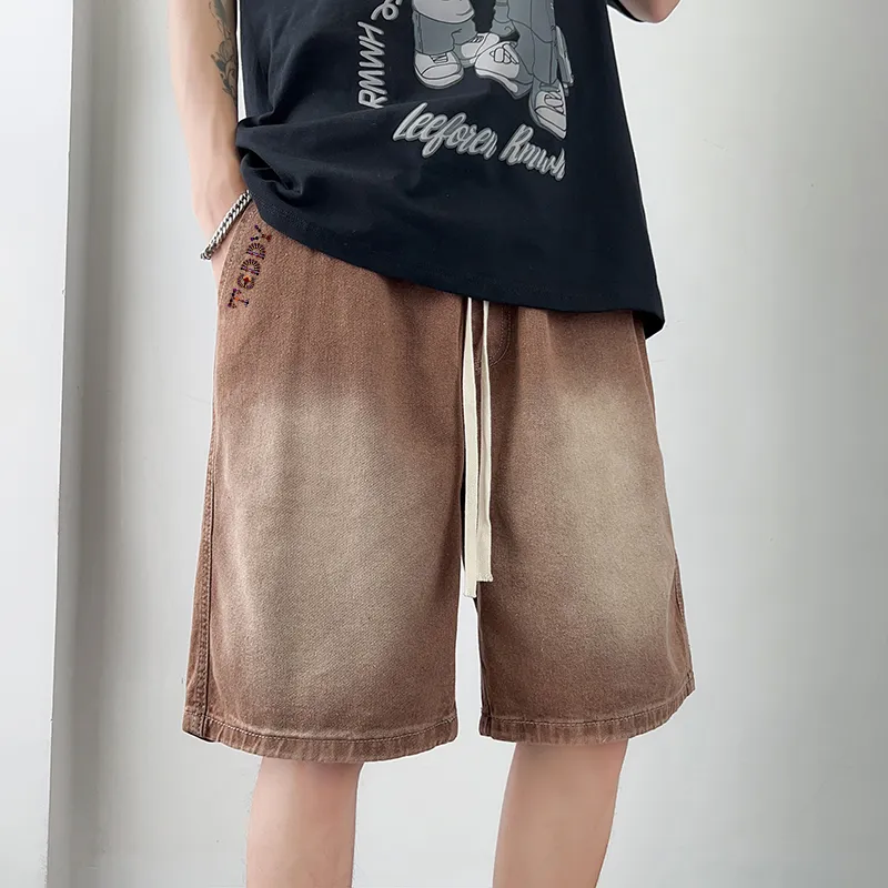 Teddy Bear Collection Denim Shorts Unisex-11
