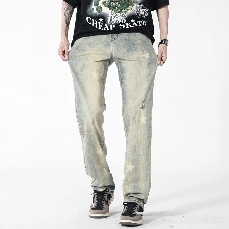 Teddy Bear Collection Jeans Unisex Yellow Mud-2