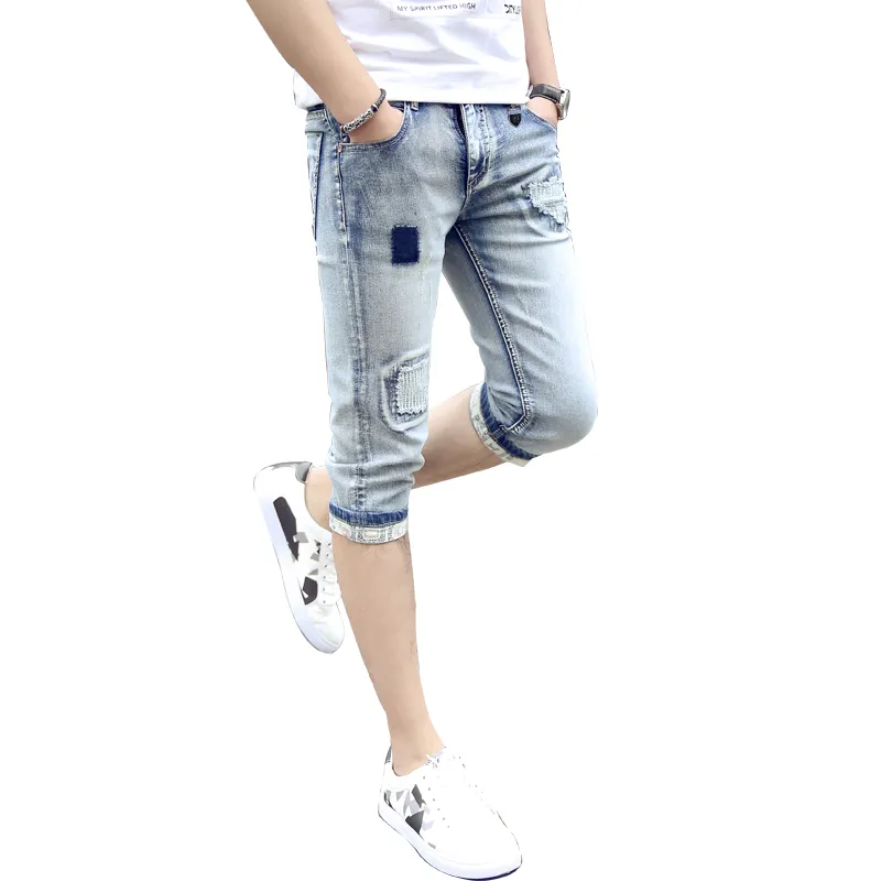 PIERRE CARDIN Denim Shorts Men's-5
