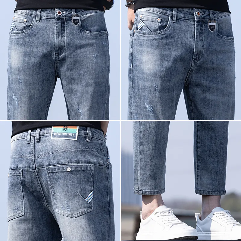 PIERRE CARDIN Jeans Men Blue Gray-4