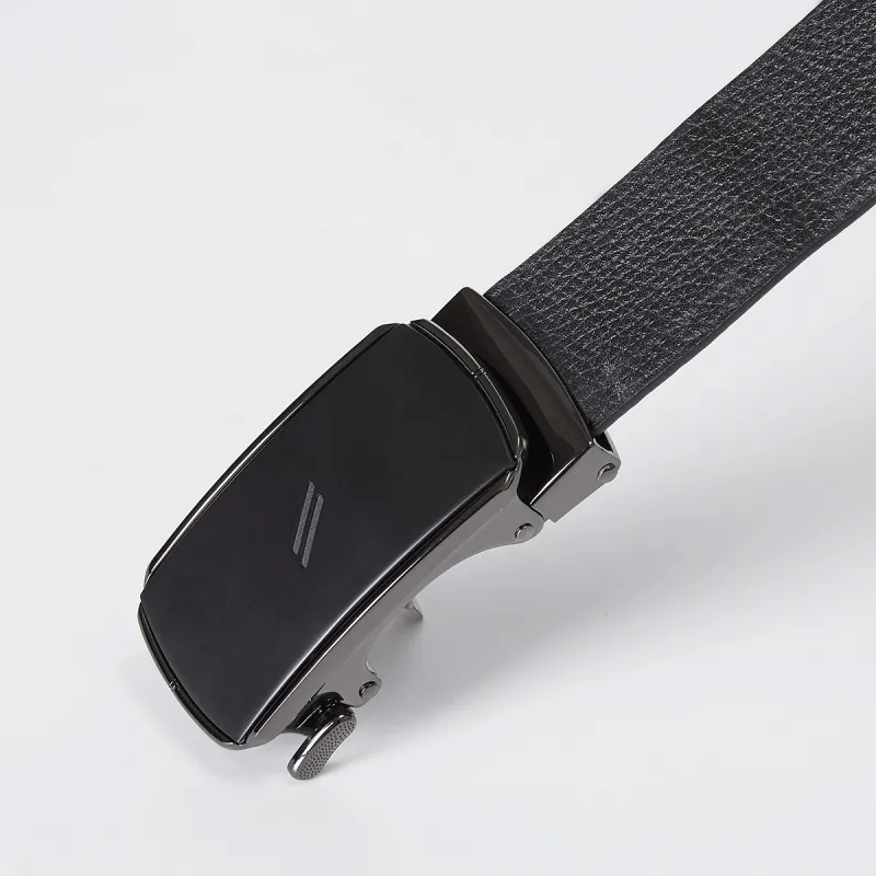 DANIEL HECHTER Top Grain Cow Leather Belts Men's 3.5cm-4