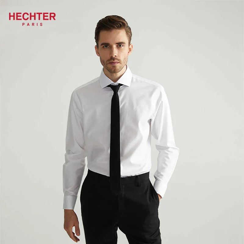 DANIEL HECHTER Shirt Men's 100 Pcs Windsor Collar White-3