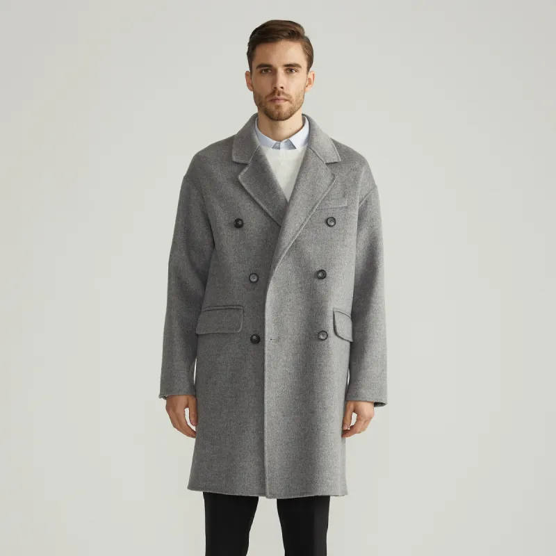 DANIEL HECHTER Coats Men's Gray-1
