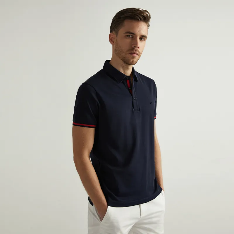 DANIEL HECHTER Summer Polo Shirt Men's-3