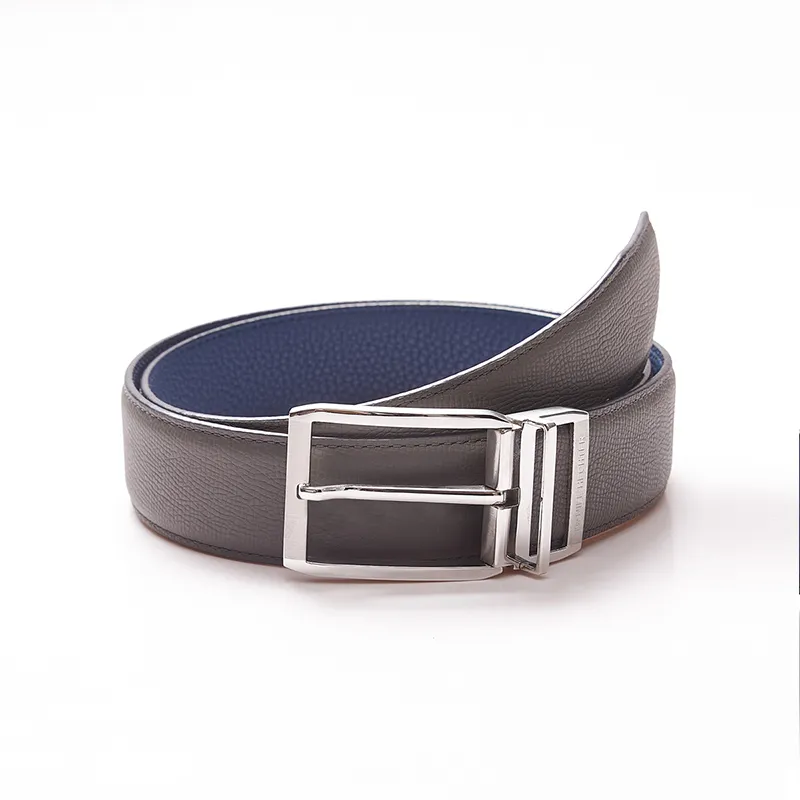 DANIEL HECHTER Fashion Business Formal Cow Leather Belts Men's 3.5cm-1