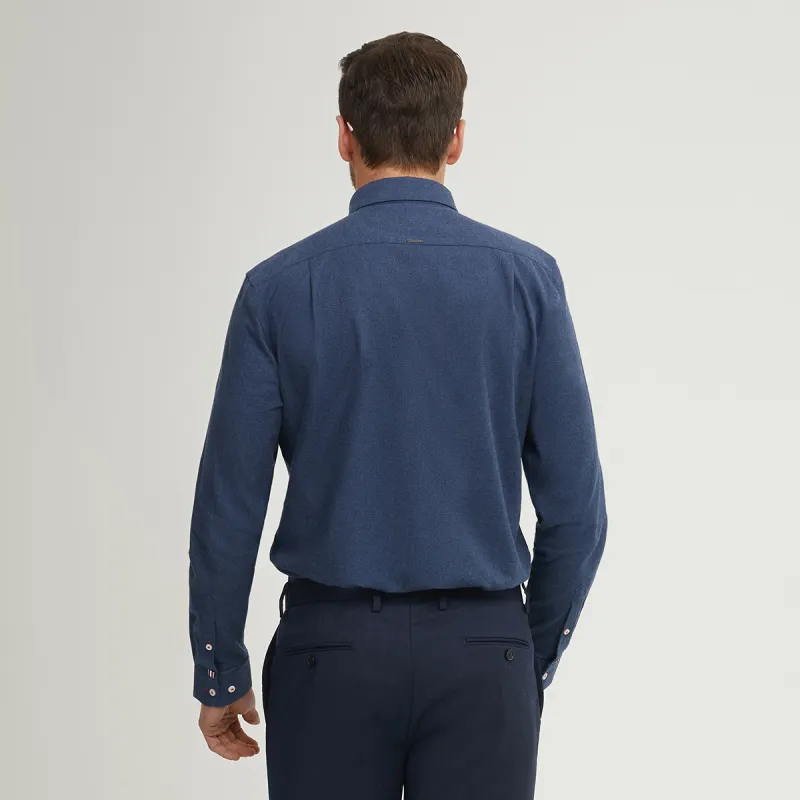DANIEL HECHTER Shirt Fall Winter Men's Dark Royal Blue-2