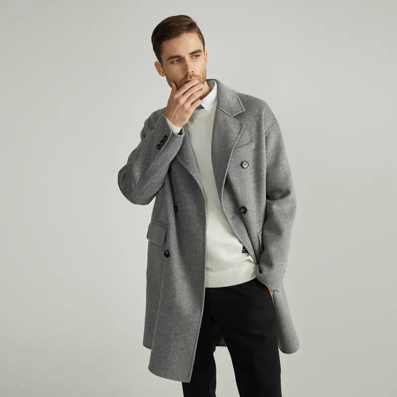 DANIEL HECHTER Coats Men's Gray-4