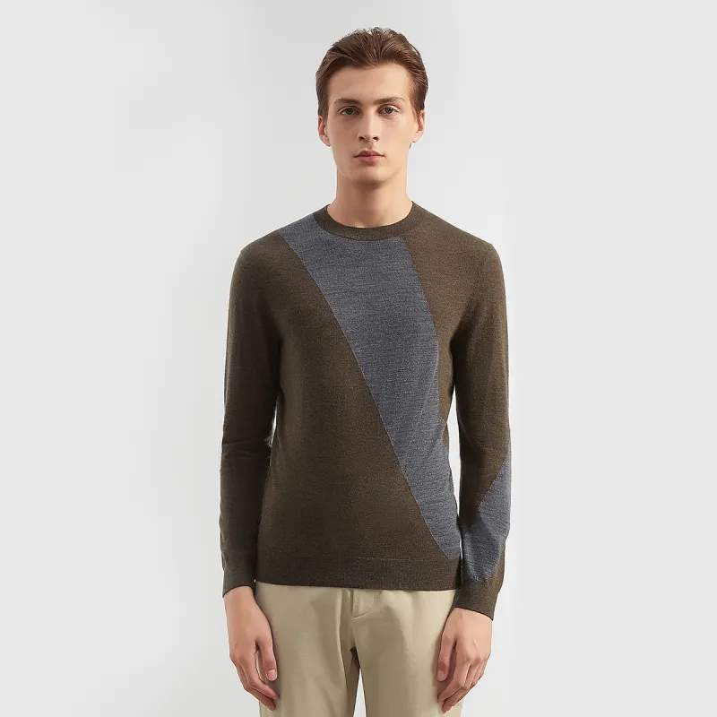 DANIEL HECHTER Sweater Men's Light Olive-1