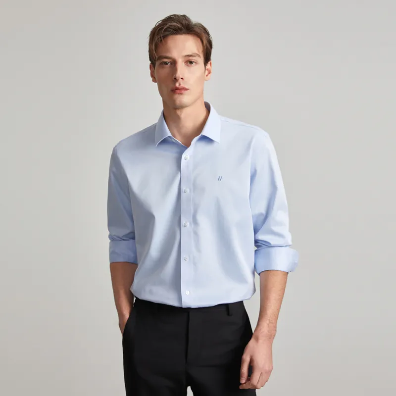 DANIEL HECHTER Shirts Men Sky Blue-4