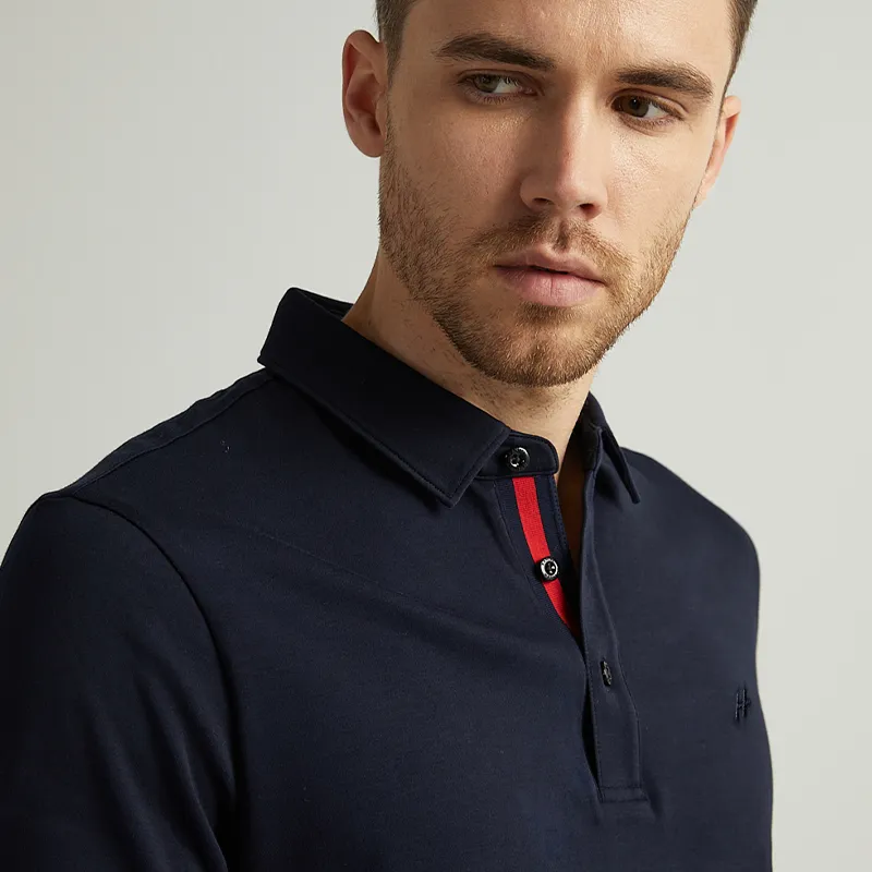 DANIEL HECHTER Summer Polo Shirt Men's-4
