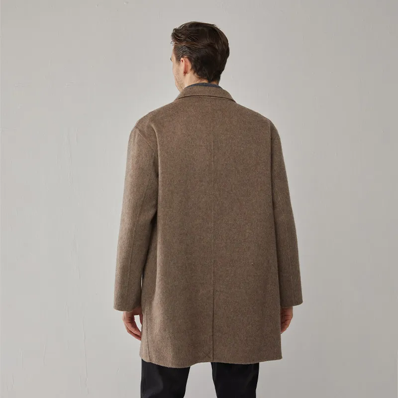 DANIEL HECHTER Coats Men's Light Coffee-1