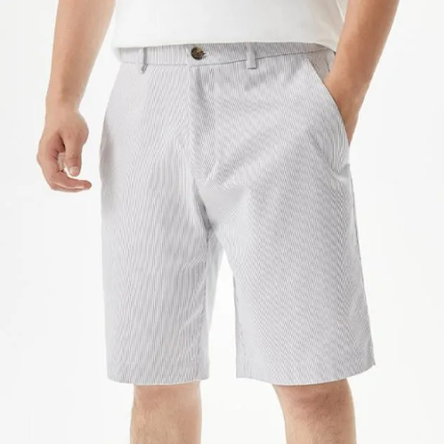 DANIEL HECHTER Casual Shorts Men's White Heather Gray-3