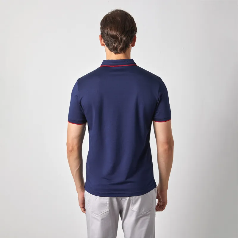 DANIEL HECHTER Polo Shirt Men's Royal Blue-2
