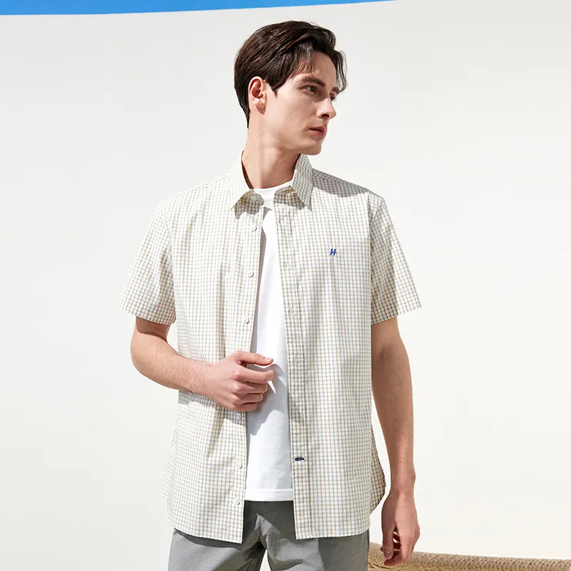 DANIEL HECHTER Shirt Men's Khaki-3