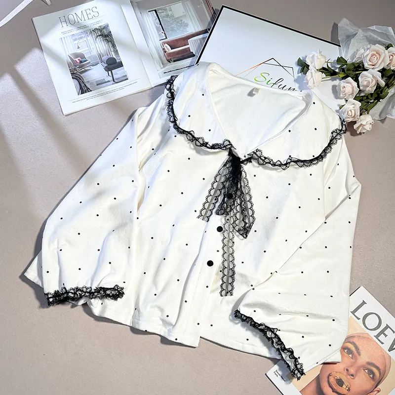 Slimma Pajama Set Women's White-5