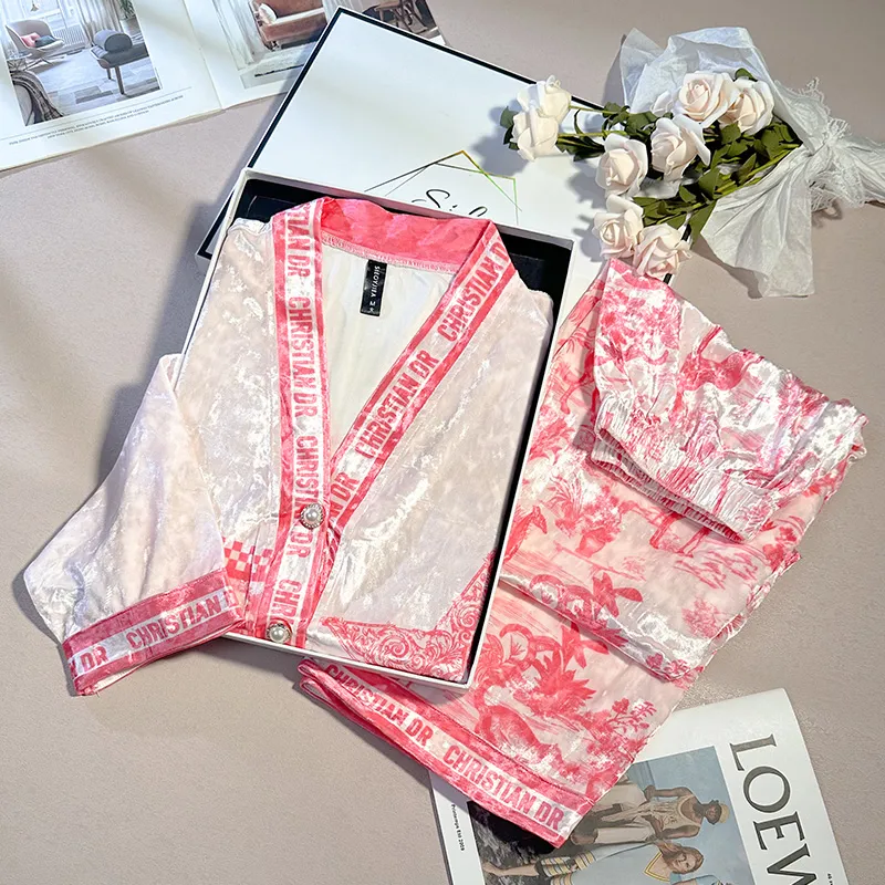 Slimma Pajama Set Women's Image Color-4