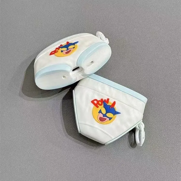 Beams Compatibility Airpods4/3/Pro/Pro2 Silicone Cute Cartoon Action Kamen Bluetooth Earphone Case Headphone Cases-4