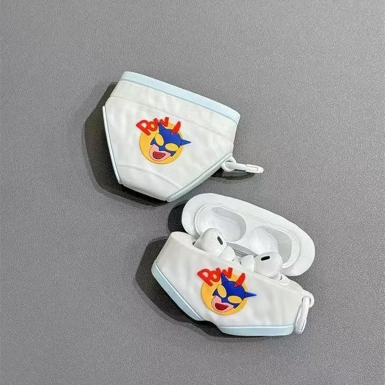 Beams Compatibility Airpods4/3/Pro/Pro2 Silicone Cute Cartoon Action Kamen Bluetooth Earphone Case Headphone Cases-3