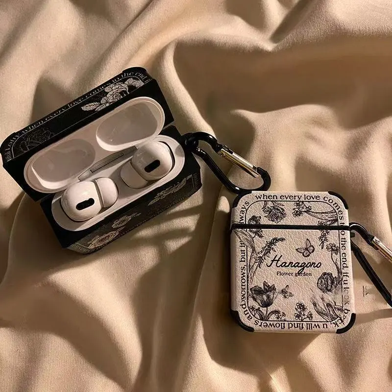 Beams Compatibility Airpods4/3/Pro/Pro2 Leather Headphone Cases-1