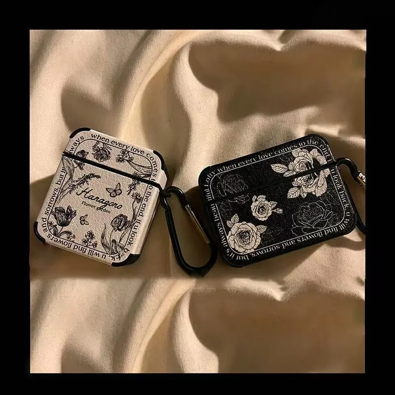 Beams Compatibility Airpods4/3/Pro/Pro2 Leather Headphone Cases-2
