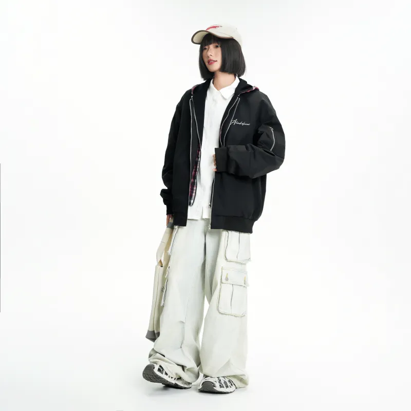 Goods Engraving Jackets Coats Unisex-2