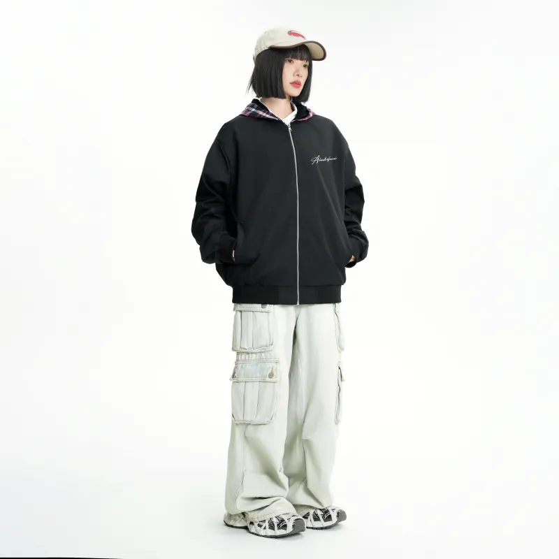 Goods Engraving Jackets Coats Unisex-3